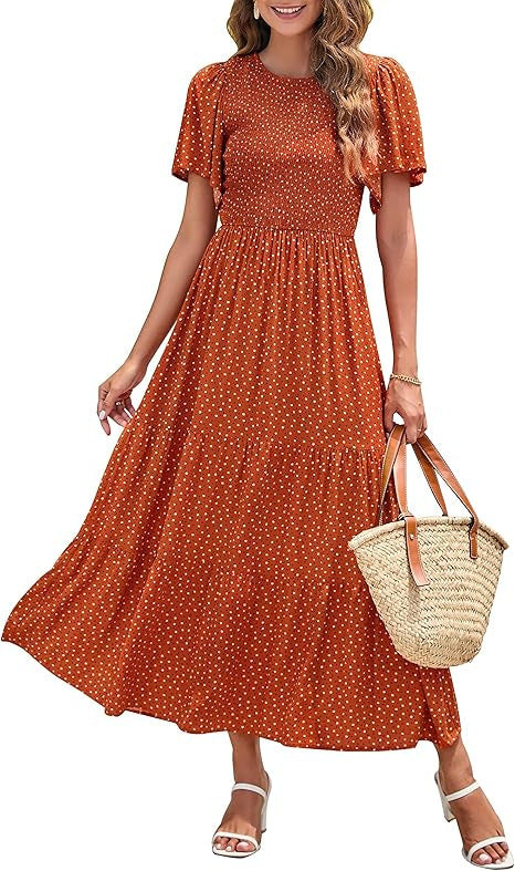 Bohemian beach dress