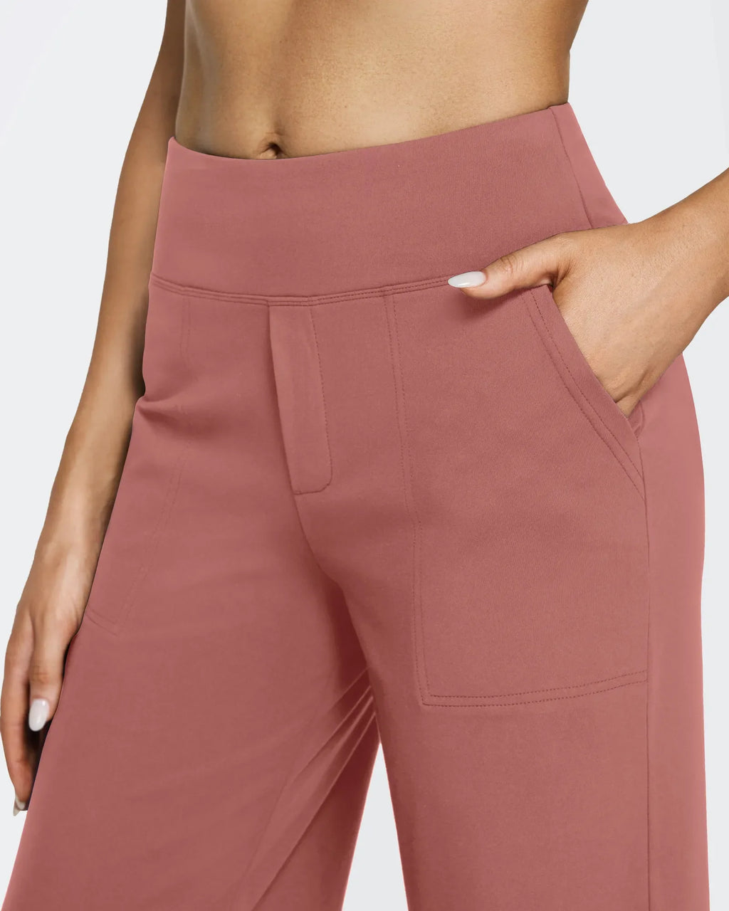 EverGoing Loose High-Waist Business Casual Pants