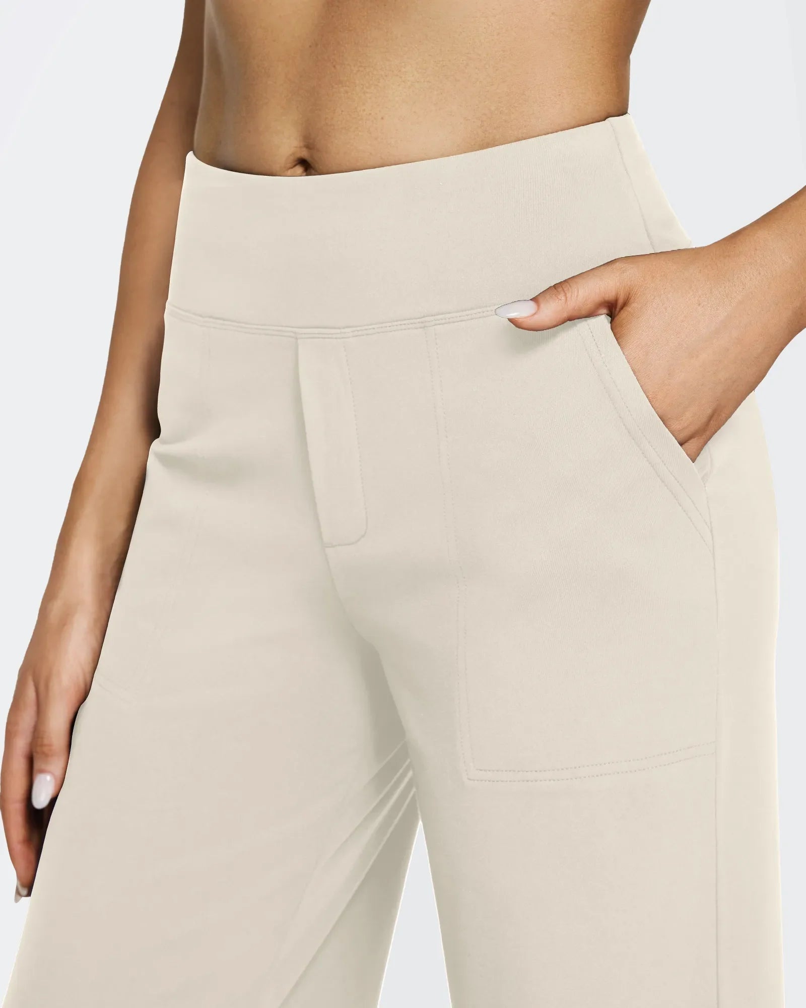 EverGoing Loose High-Waist Business Casual Pants