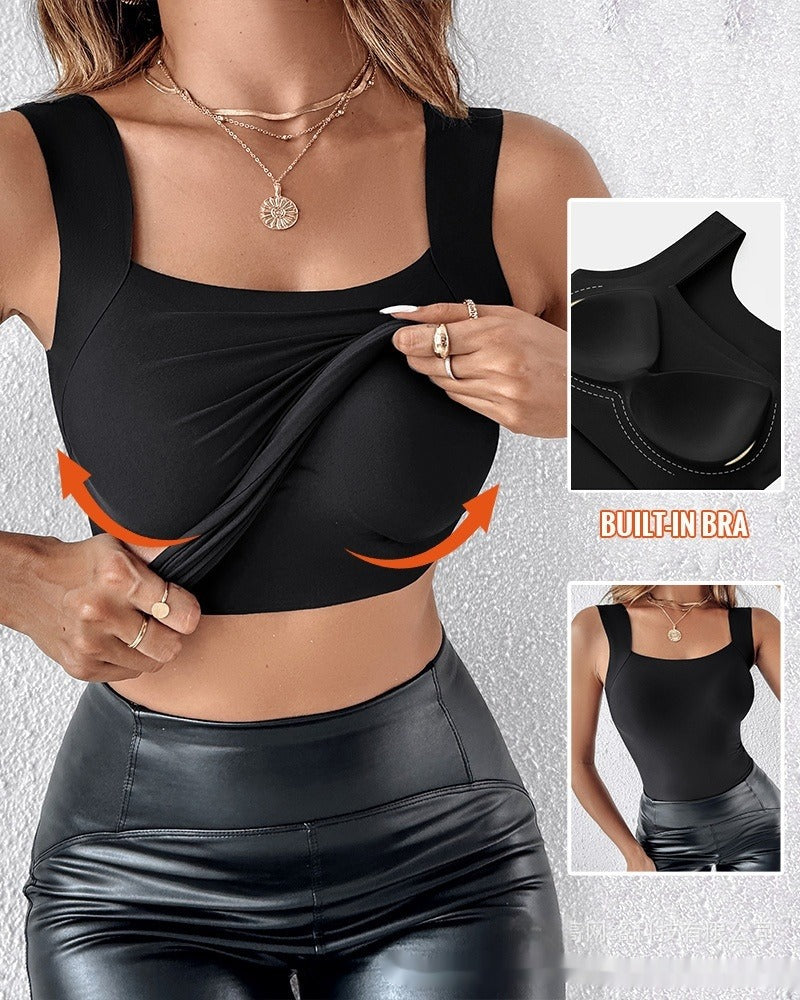 EaseLuxe™Sleeveless Built-In Comfort Bra
