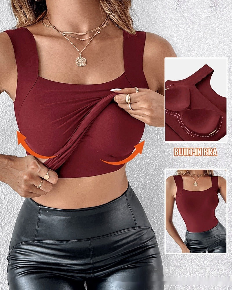 EaseLuxe™Sleeveless Built-In Comfort Bra