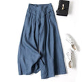Women's Linen Wide Leg Pants