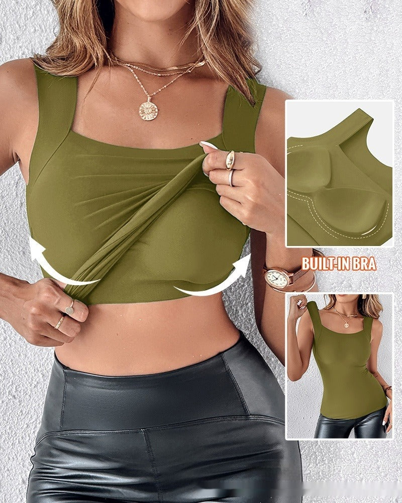 EaseLuxe™Sleeveless Built-In Comfort Bra