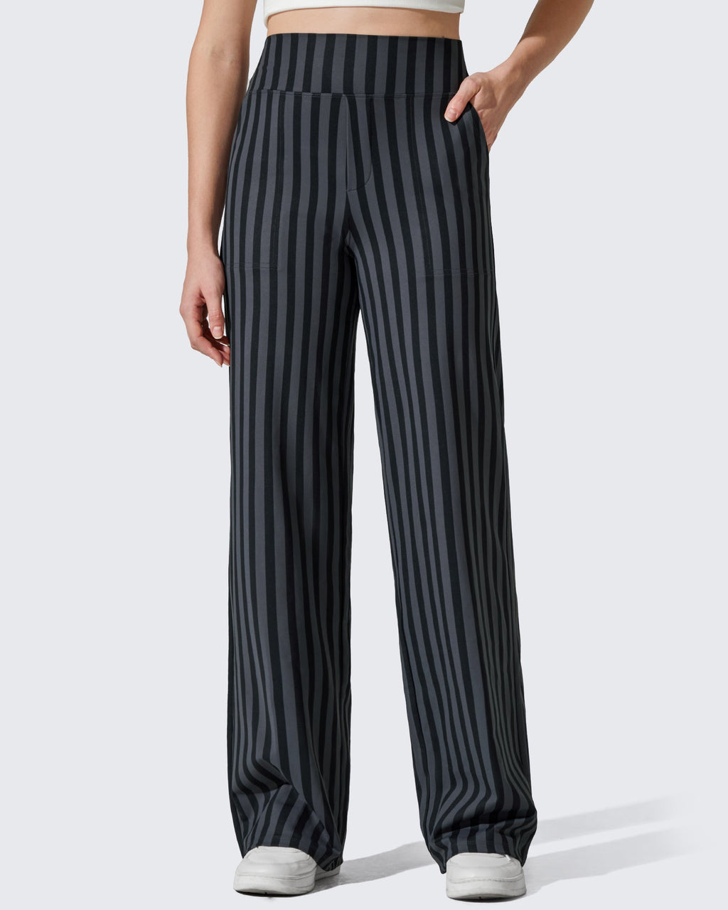 EverGoing Loose High-Waist Business Casual Pants