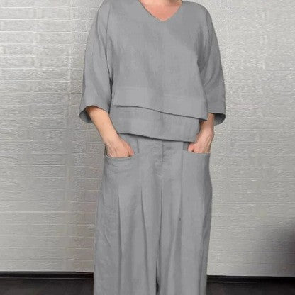 Relaxed Two-Piece Set for Effortless Comfort