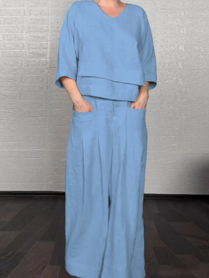 Relaxed Two-Piece Set for Effortless Comfort