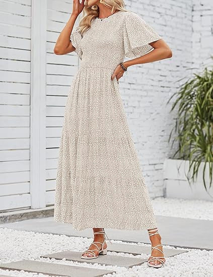 Bohemian beach dress