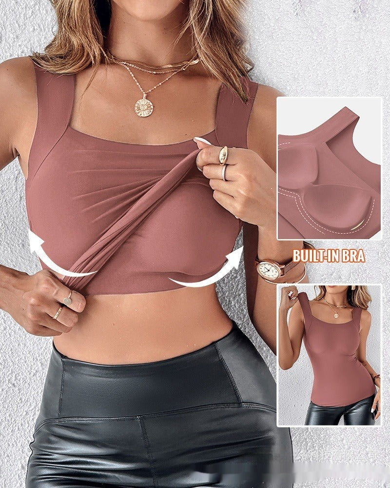 EaseLuxe™Sleeveless Built-In Comfort Bra