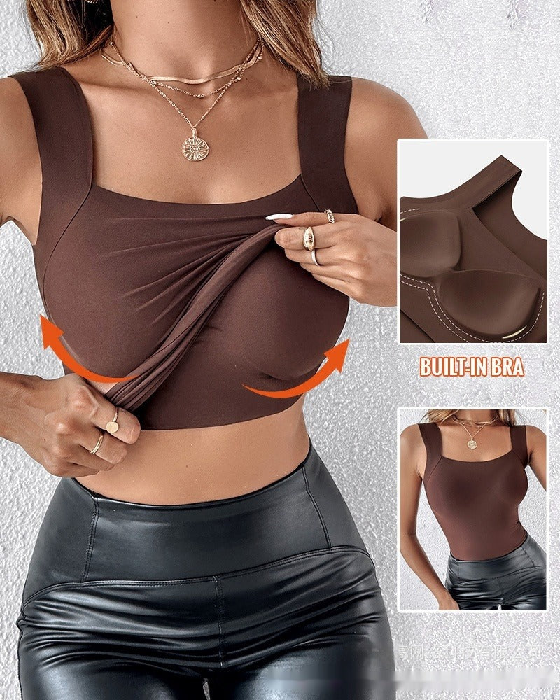 EaseLuxe™Sleeveless Built-In Comfort Bra