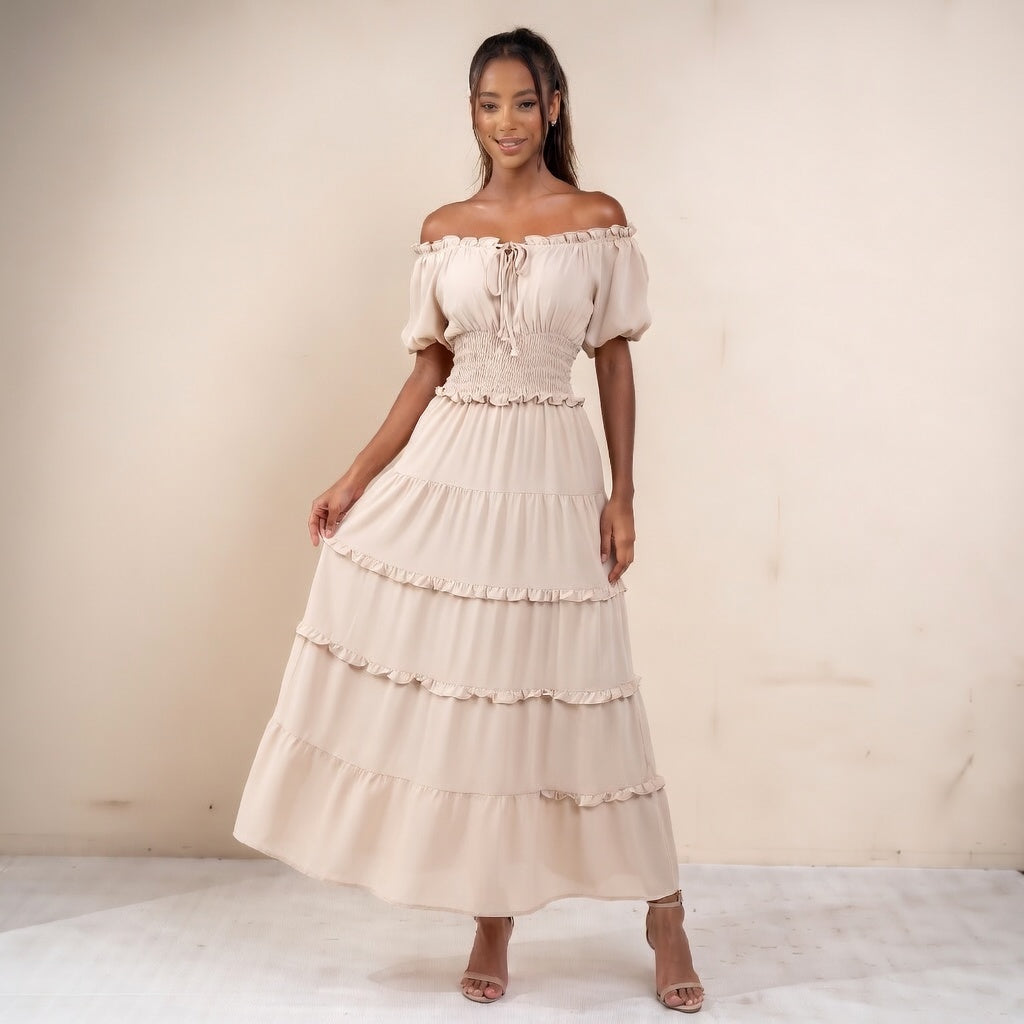 Elegant Medieval Renaissance Dress