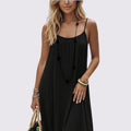 Women's backless camisole dress